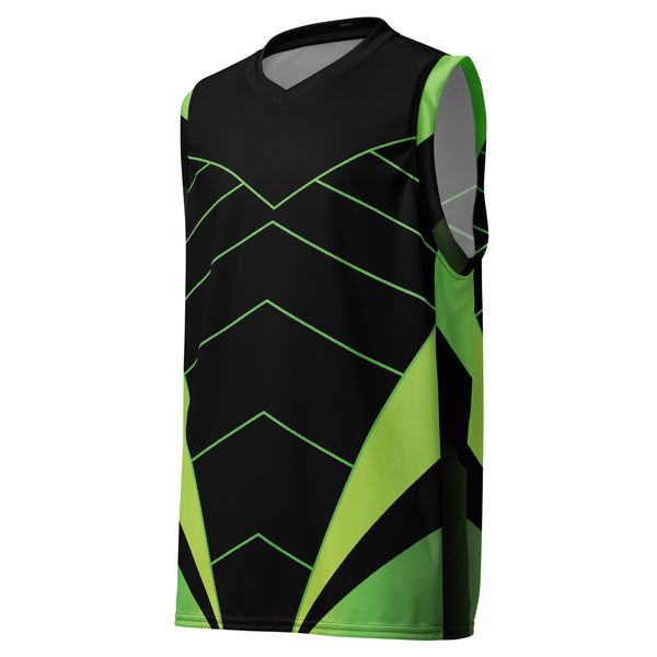 Jersey de basquete unissex de tecido reciclado